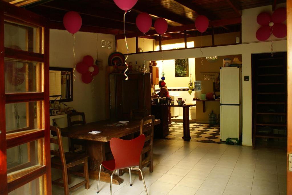 Hostal Casaluna San Andres Rum bild